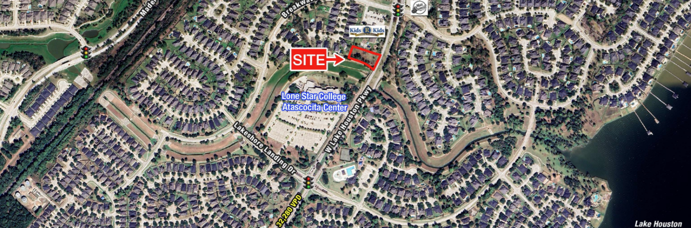 0.74 AC - W Lake Houston Pkwy