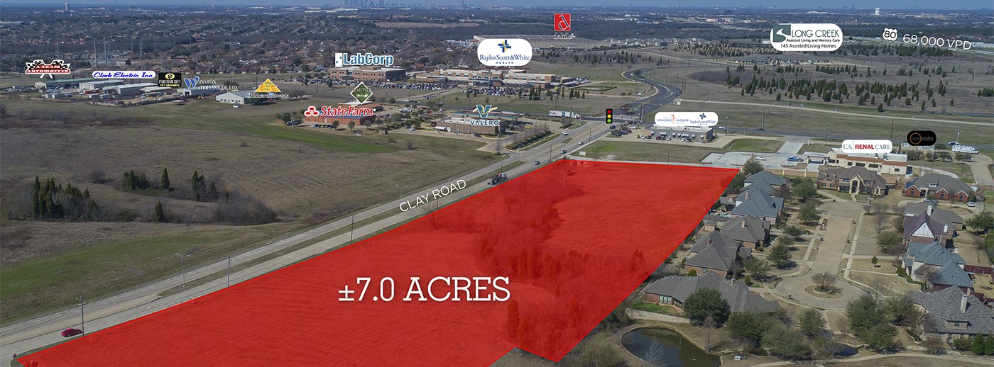 NEQ S Collins Road & Clay Road | 7.0 Acres
