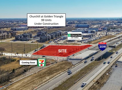 Pad Site SEC I 35W & Timberland Blvd