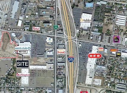 Sam's Club Pad - Laredo - 7.76 Acre Tract