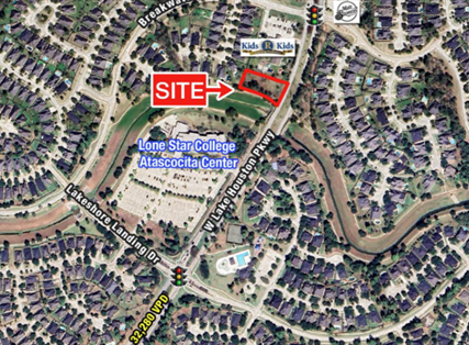 0.74 AC - W Lake Houston Pkwy