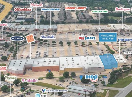 Former 15,477 SF Retail Space