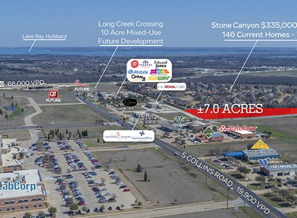 NEQ S Collins Road & Clay Road | 7.0 Acres